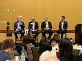 Panel at the joint luncheon included SILVAR CEO Paul Cardus, C.A.R. President Otto Catrina, SCCAOR CEO Neil Collins and moderator SILVAR President Brett Caviness.