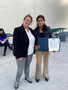 SILVAR member Wendy Marioni presented the Charitable Foundation scholarship award to Impana Chimmalagi, graduating senior from Wilcox High School.