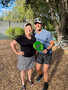 Past President Joanne Fraser and President Brett Caviness