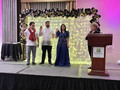 C.A.R. Region 9 Director and Past SILVAR President Joanne Fraser installs executive officers Robert Balina, vice president; LJ Grossweiller (Patelco Credit Union), secretary; Tigran Bakchagyan (Keller Willaims Silicon City), treasurer