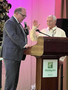 2002 C.A.R. President Dave Walsh administers the oath of office to 2022-2023 FAREPA SV President Frank Cancilla