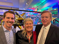 SILVAR President Brett Caviness, President-elect Jim Hamilton with NHORA President Cheri Romero