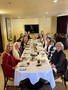 Seated for the holiday luncheon