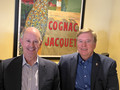 SILVAR Executive Officer Paul Cardus with 2022 President-elect Jim Hamilton