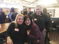 Los Gatos-Saratoga District Chair Tammie Peters, Max Bottaro and a member/guest