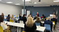 2022 SILVAR Leadership Academy Planning Committee Chair Joanne Fraser welcomes the graduates, SILVAR board directors and committee chairs.