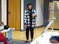 Jane Volpe, Grievance Committee chair, explains the responsibilities of the committee.