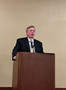 2023 SILVAR President Jim Hamilton addresses SILVAR members and guests.