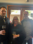 Sponsor Kris Aase (left) with Tammie Peters and John Hayes, founder of Open House.