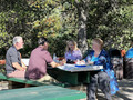 Members enjoyed delicious food from The Art of BBQ.