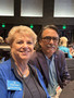 SILVAR C.A.R. Region 9 Chair Joanne Fraser and C.A.R. Director for Life Jeff Barnett at the “2024 Housing Forecast" lunch.