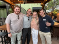 Richard McCaffrey, Ryan Sloane, SILVAR YPN Chair Selena Young, and Mark Cernan