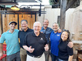The eXp Ball Busters (eXp Realty), happy they made it to the playoffs.