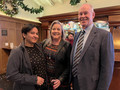 Board Director Sunita Merchia, Cupertino-Sunnyvale District Chair Tracey McNeely, CEO Paul Cardus