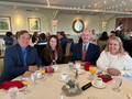 2023 President Jim Hamilton, President-elect Eileen Giorgi, CEO Paul Cardus and Los Gatos-Saratoga District Chair Tammie Peters.