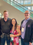 Past President Jim Hamilton, Bonnie Kehl and CEO Paul Cardus