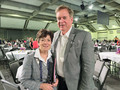Past President Jim Hamilton with NAR Director Denise Welsh