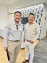 Timothy Proshold (L) and Jason Noriega