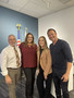 From Stewart Title  - Speaker Scott Heisey VP & Senior California Title Officer, Rosie Rodriquez, Jules Bell, and Lunch & Learn sponsor Bryan Russell, loan officer with First Bank