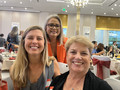 Woods and Fraser with 2024-2025 CAREA secretary Anna Truong Lopez
