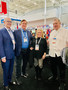 CEO Paul Cardus, Past President and NAR Director Jim Hamilton, President-elect Tammie Peters with Christopher Felix, who is the new Global Ambassador to the Philippines, Malaysia and Singapore