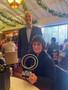 CEO Paul Cardus presents Jane Volpe the 2023 President's Award.