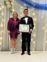 SILVAR President Tammie Peters congratulates 2025 VNARP President Will Nguyen.