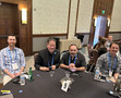 L-R: District Chair Will McLennan, Director At-Large Jimmy Kang, Director At-Large Alan Barbic, and 2022 Board President Brett Cavines