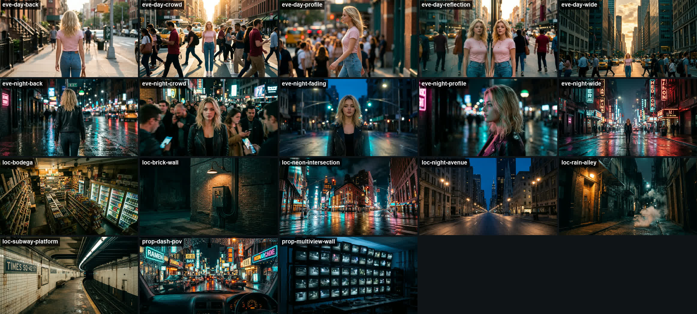 Early contact sheet